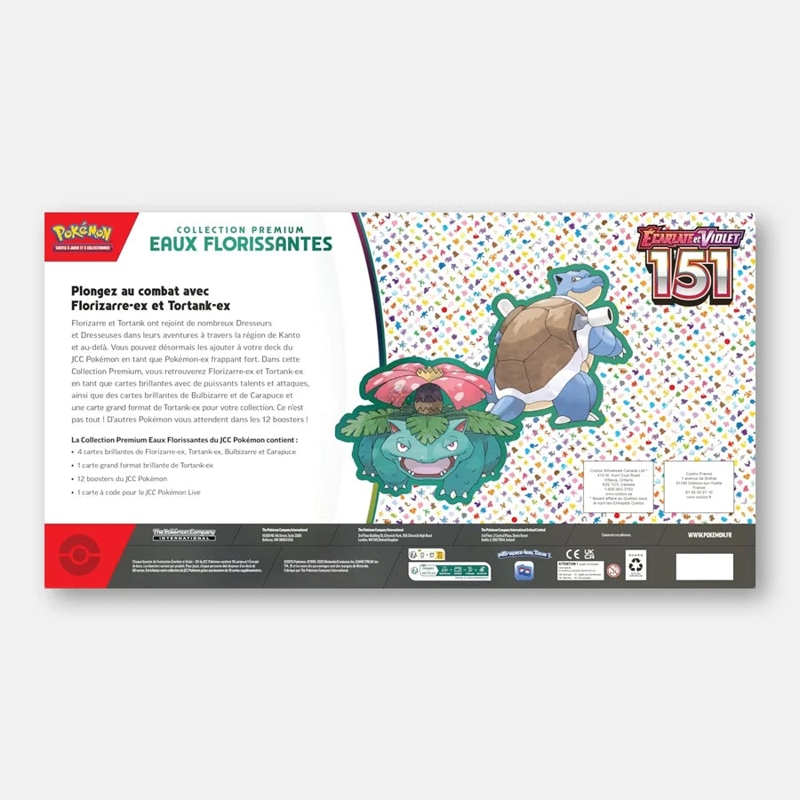 Pokemon Coffret Premium Eaux Florissantes 151