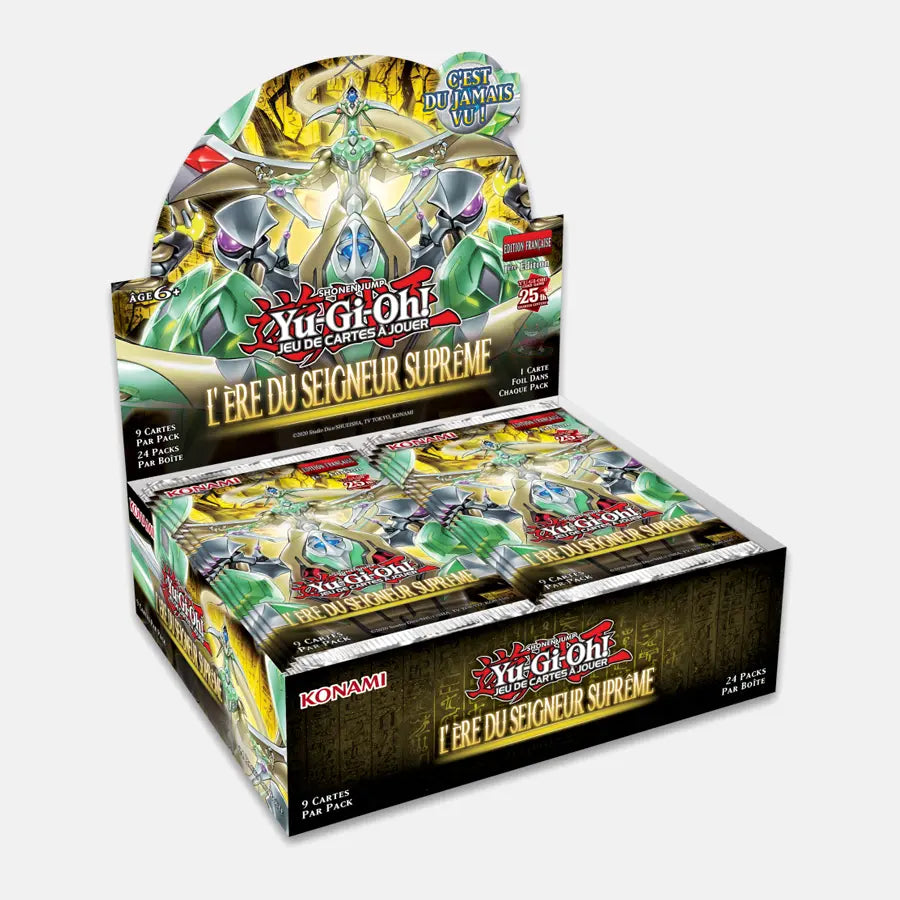 agov booster box Yu-Gi-Oh Display L'Ere du Seigneur Suprême - Display AGOV