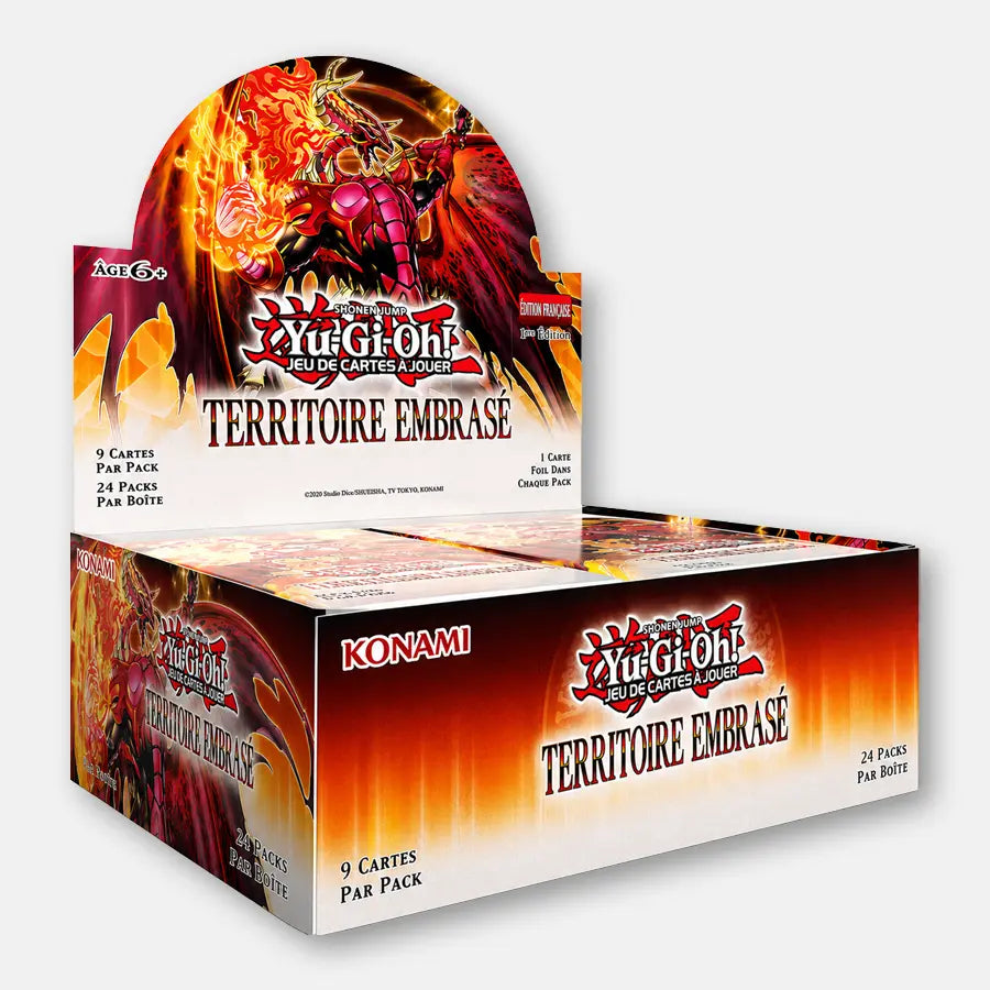 Yu-Gi-Oh Display Territoire Embrasé (BLZD)