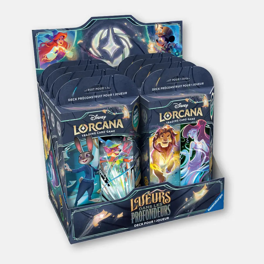 Lorcana Deck Chapitre 10 Lueurs dans les Profondeurs