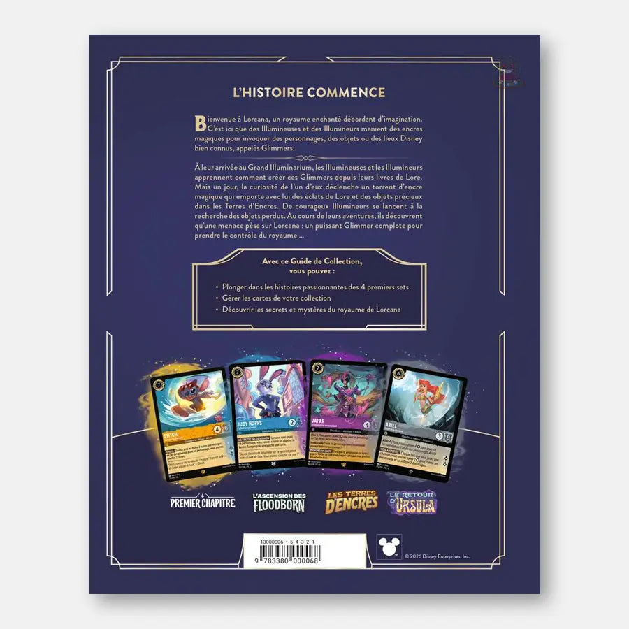 Lorcana Guide de Collection Chapitre 1 à 4