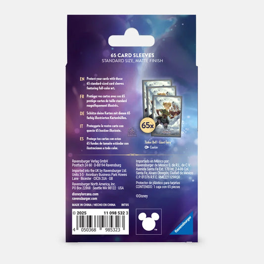 Lorcana Paquet 65 Sleeves Fée Clochette Chapitre 8