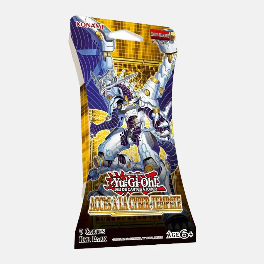 Yu-Gi-Oh Booster sous blister Accès à la Cyber-Tempête CYAC Kuro Star