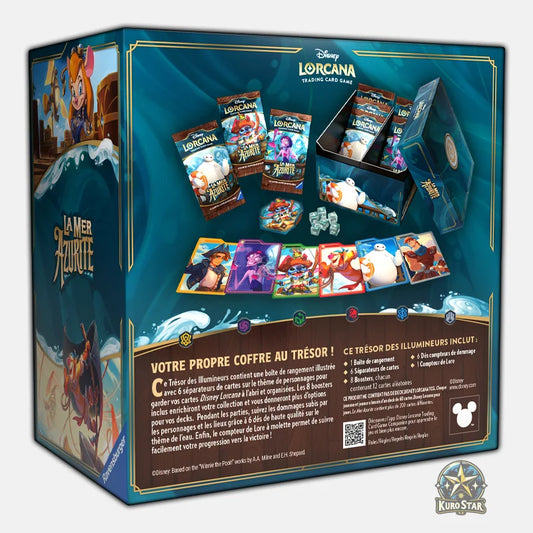 Lorcana Coffret Trove La Mer Azurite Chapitre 6