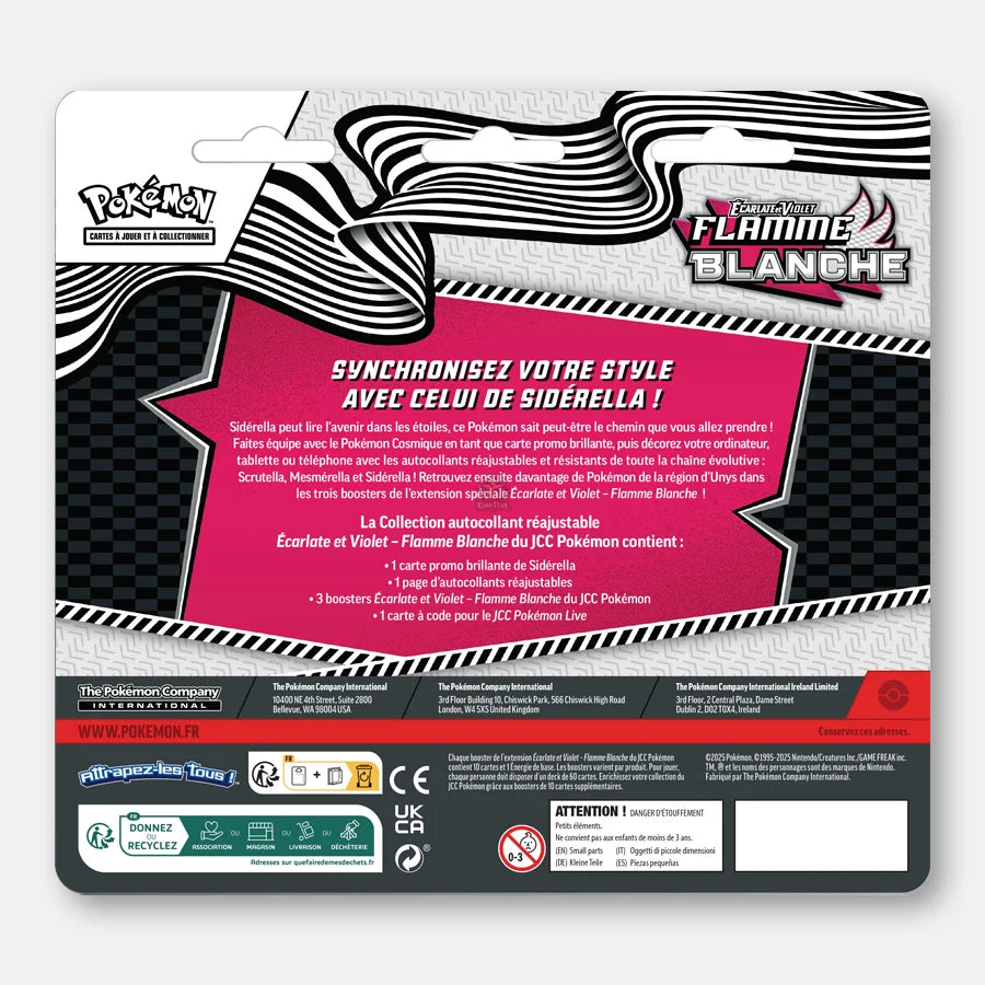 Tripack EV10.5 Flamme Blanche Sidérella