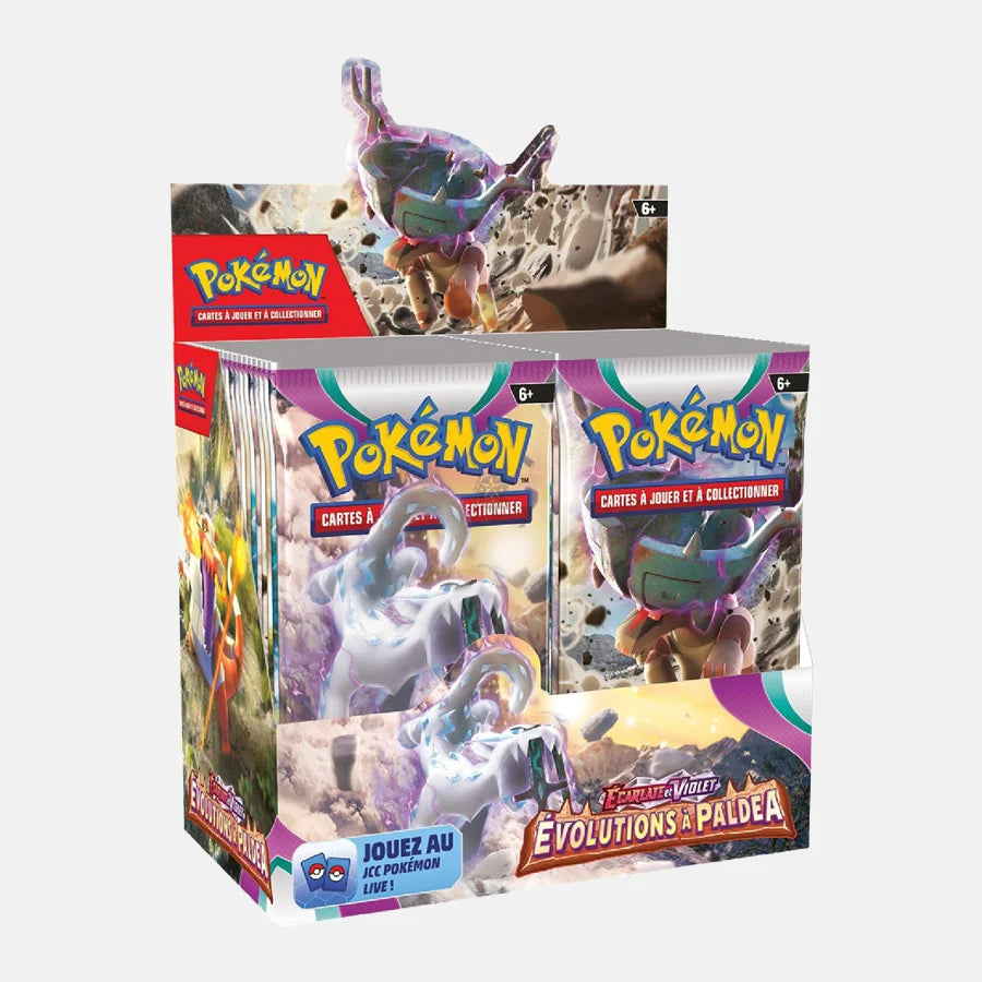Pokemon Display EV2 Evolutions à Paldea (36 boosters)