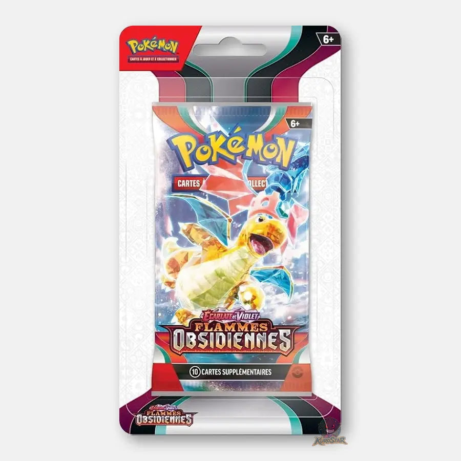 Pokemon Booster sous blister EV3 Flammes Obsidiennes