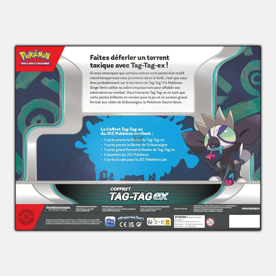 Pokemon Coffret Tag-Tag ex (EV5/EV4/EB11)
