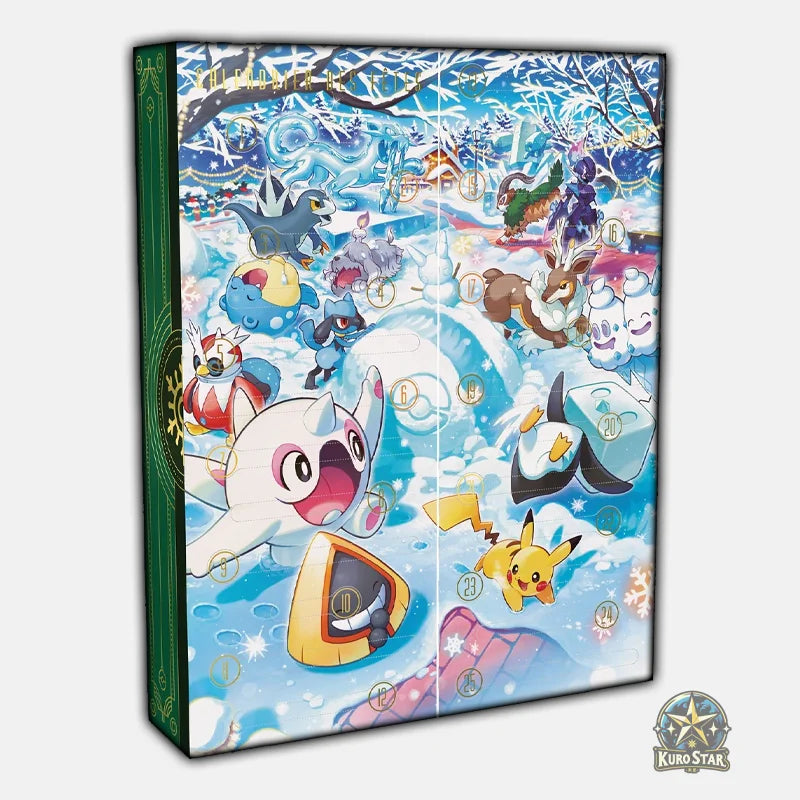 Pokemon Calendrier des Fêtes 2024