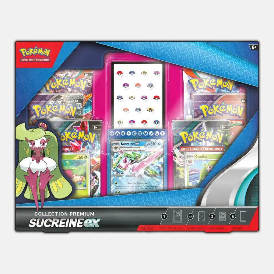 Pokemon Coffret Premium Sucreine ex (exclu JouéClub)