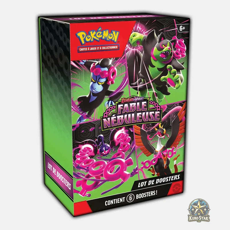 Pokemon Display de 10 Bundle EV6.5 Fable Nébuleuse