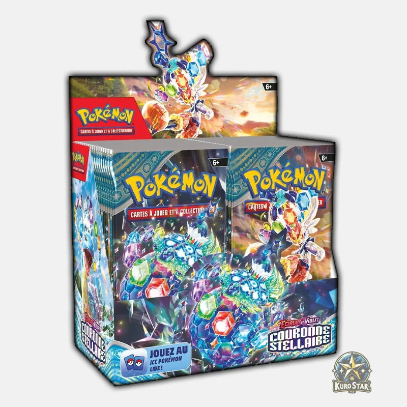 Pokemon Display EV7 Couronne Stellaire (36 boosters)