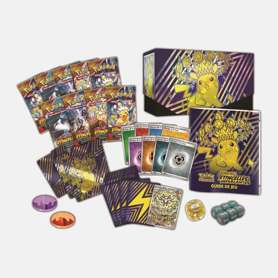 Coffret Dresseur D'Elite (ETB) EV8 Etincelles Déferlantes Pikachu