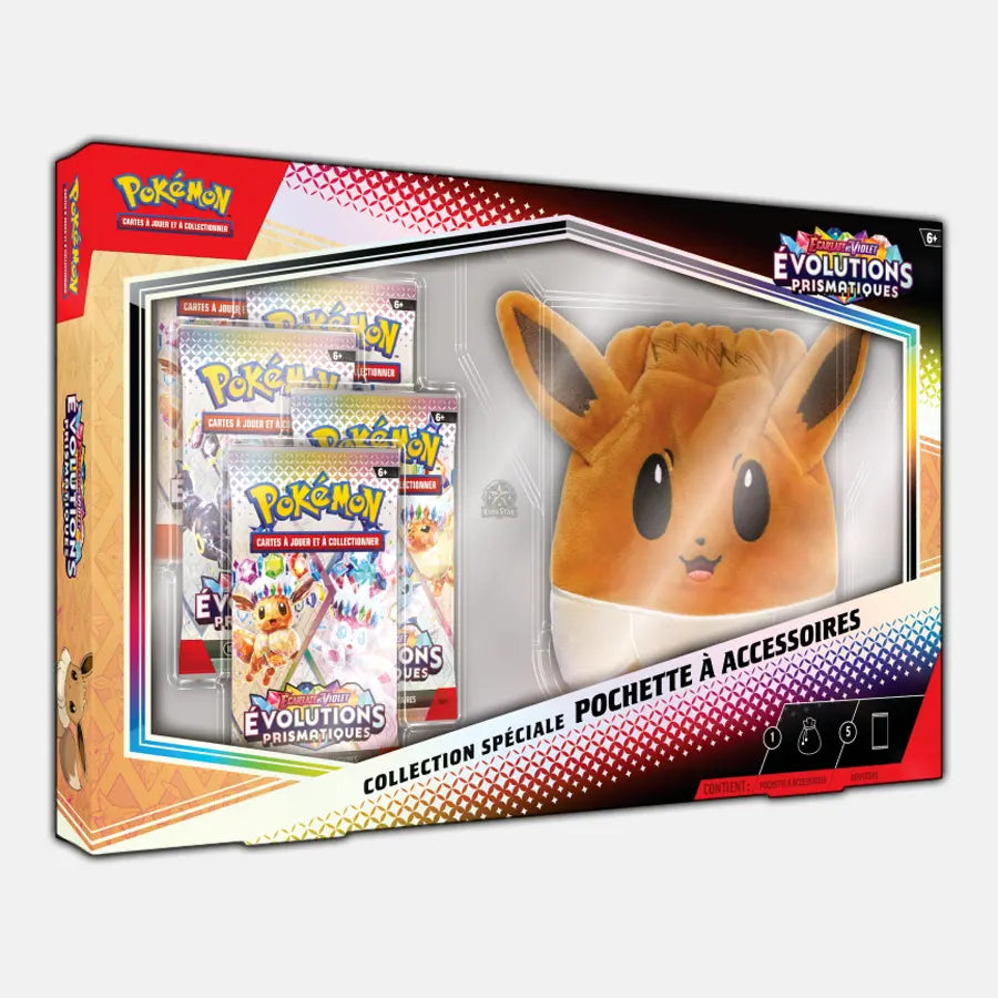 Pokemon Coffret Pochettes à Accessoires EV8.5 Evolutions Prismatiques