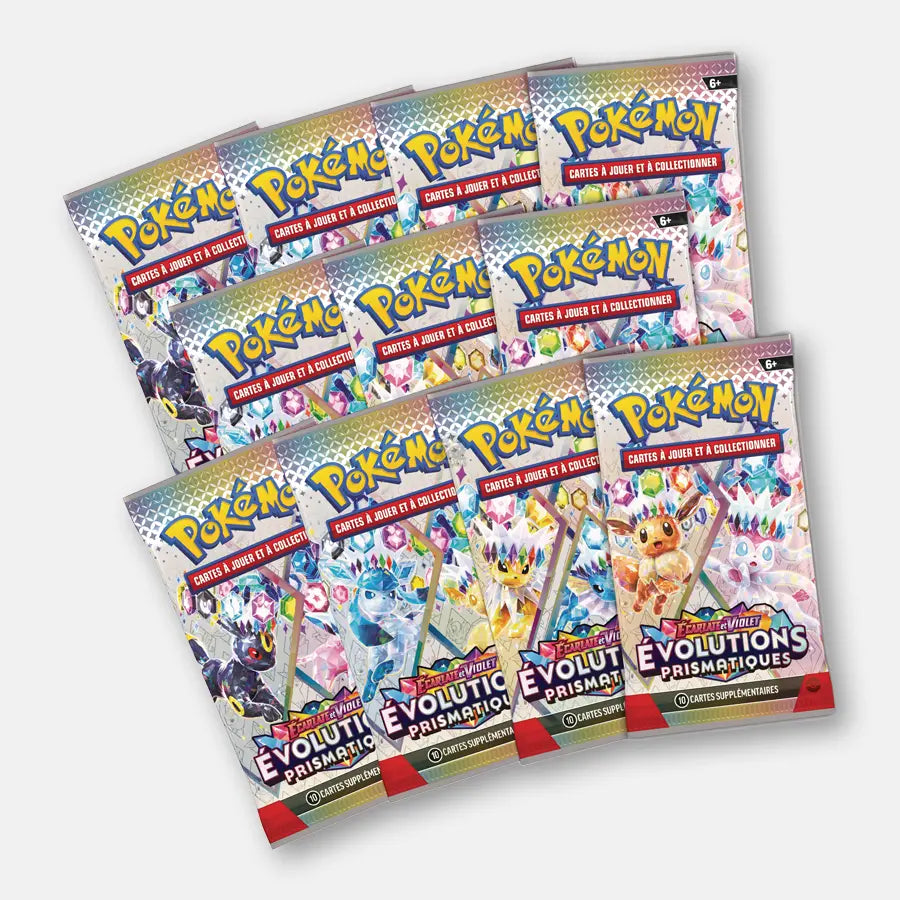Pokemon Coffret Collection Premium avec Figurine EV8.5 Evolutions Prismatiques