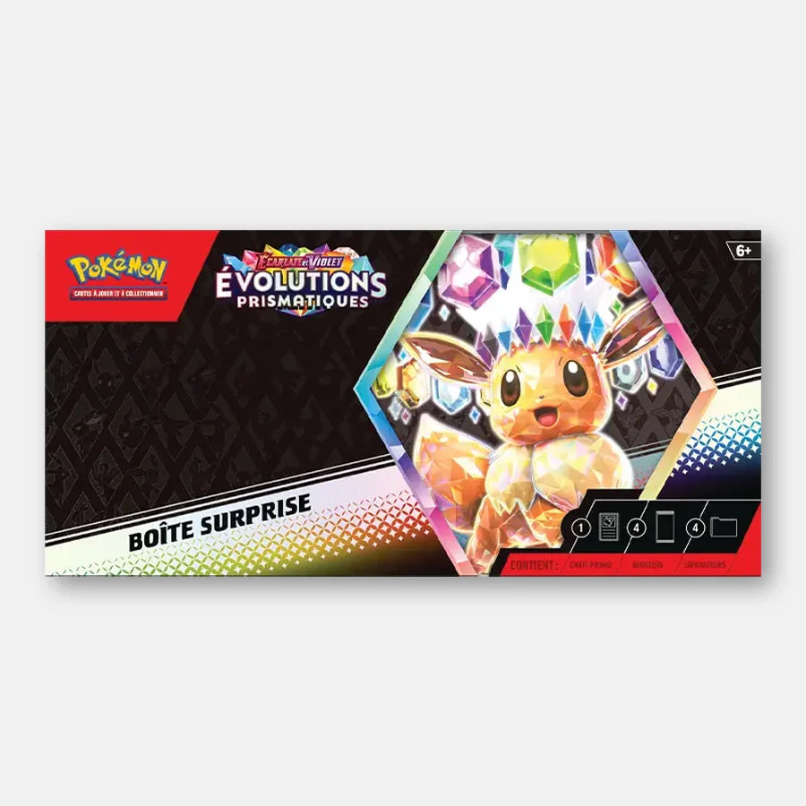 Pokemon Boîte surprise EV8.5 Evolutions Prismatiques