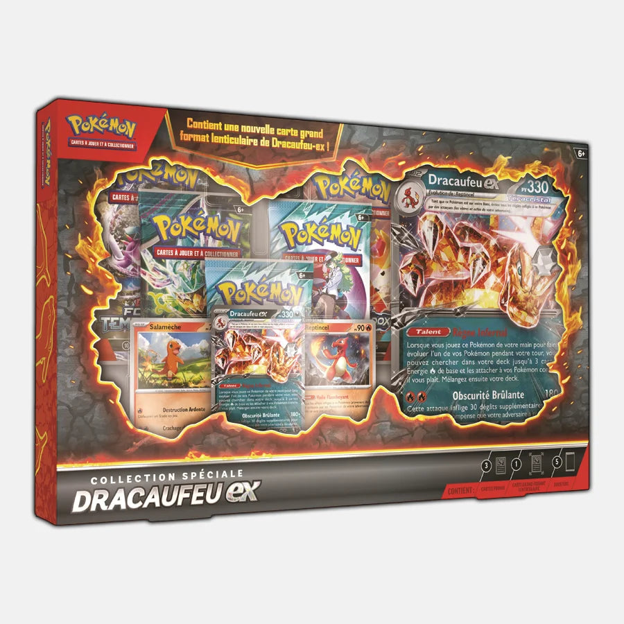 Pokemon Coffret Dracaufeu ex Collection Spéciale