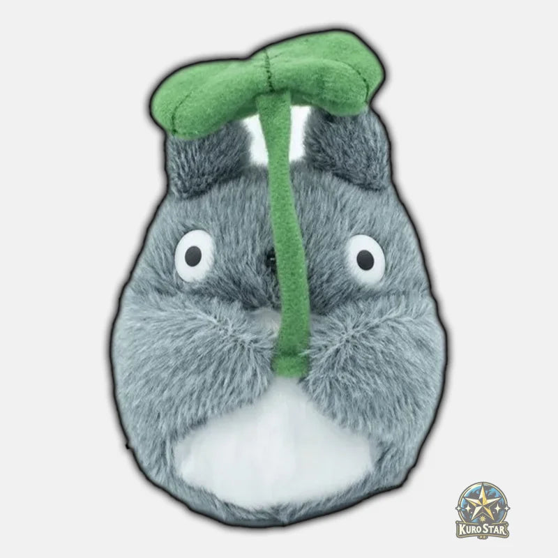Peluche Totoro et sa Feuille