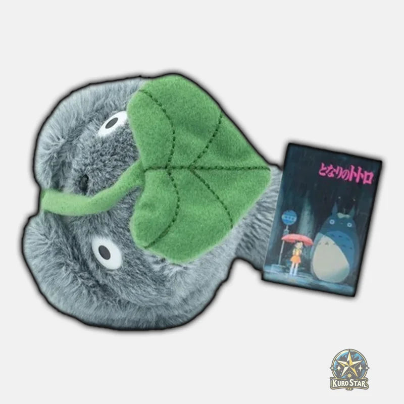 Peluche Totoro et sa Feuille