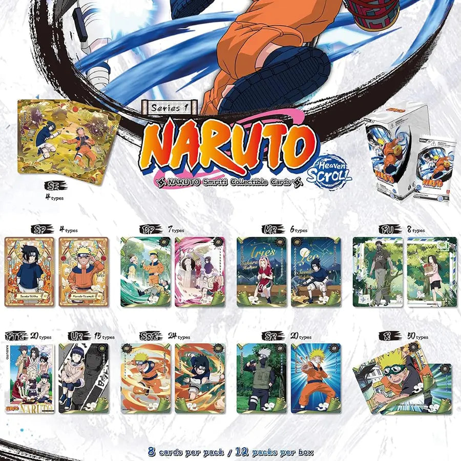 Naruto Booster sous Blister Heaven Scroll (KAYOU)