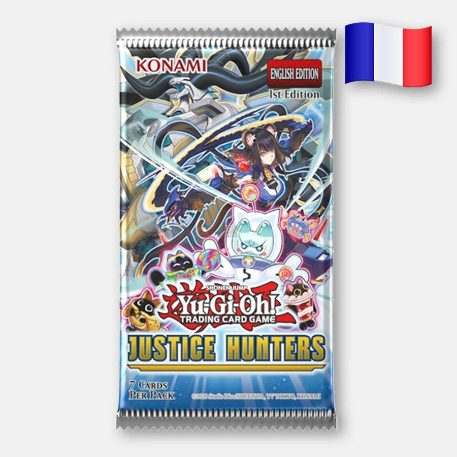 Yu-Gi-Oh Booster sous blister Justice Hunters (JUSH)