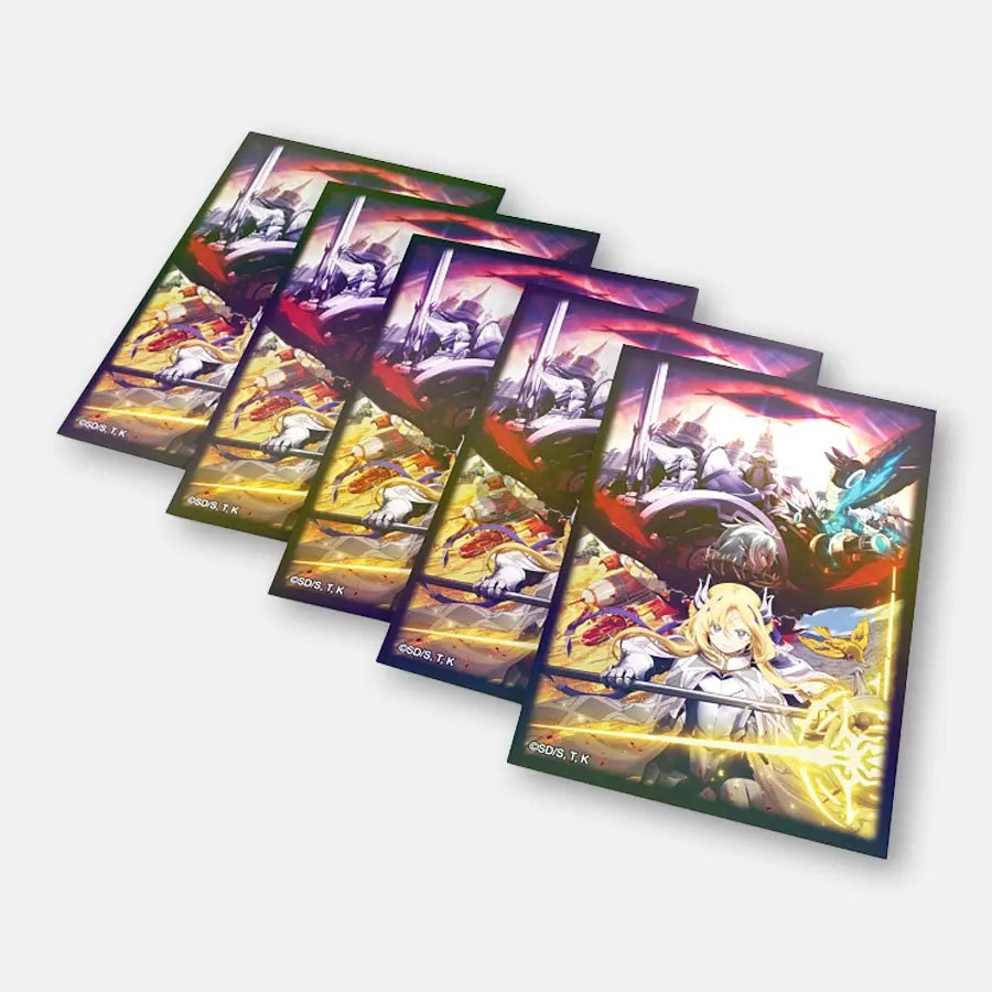 Paquet de 50 Sleeves Le Déchu et la Vertueuse Yu-Gi-Oh - Konami