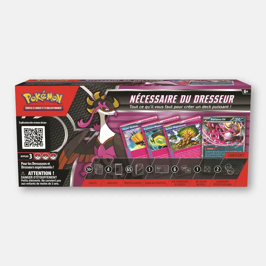 Pokemon Coffret Nécessaire du Dresseur 2025 Favianos