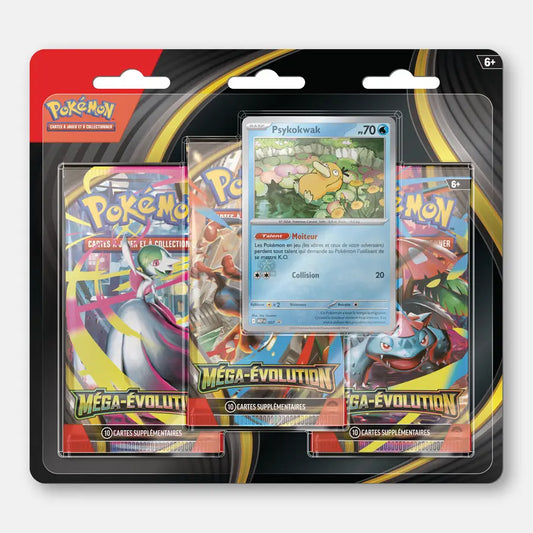 Pokemon Tripack ME01 Méga Evolution