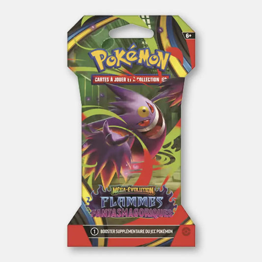 Pokemon Booster sous blister ME02 Flammes Fantasmagoriques