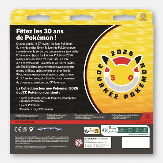 Pokemon Coffret Journée Pokémon 2026 30ans