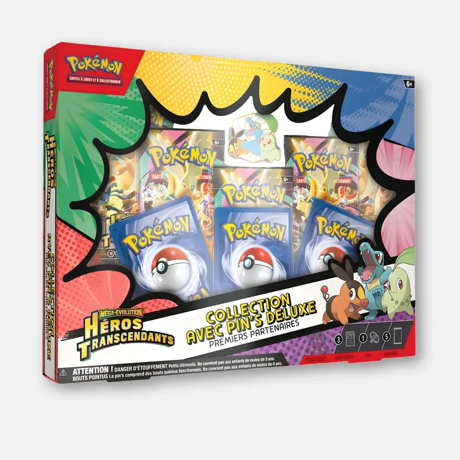 Pokemon Coffret Pin's ME2.5 Héros Transcendants