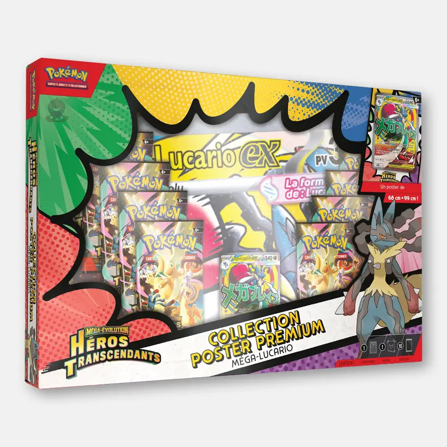 Pokemon Coffret Premium ME2.5 Héros Transcendants