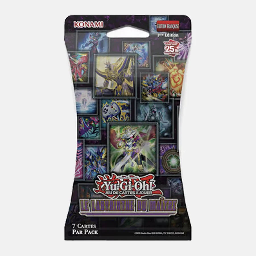 Yu-Gi-Oh Booster sous blister Le Labyrinthe du Maître MZTM