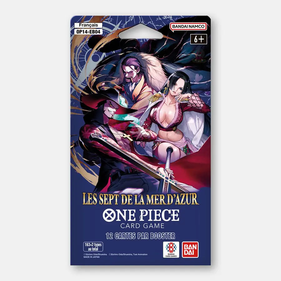 One Piece Booster sous blister OP14 Les Sept de la Mer d'Azur