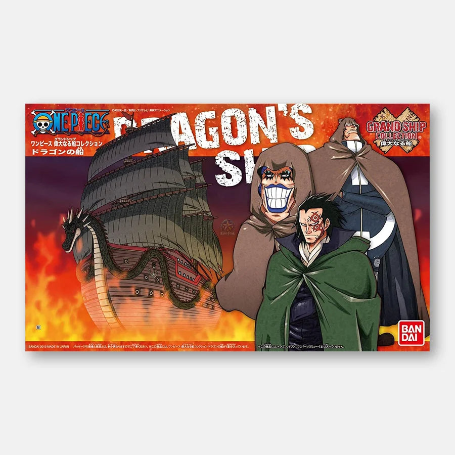 Figurine One Piece Bateau Monkey D.Dragon