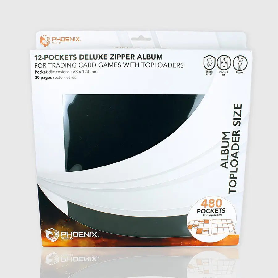 Album TopLoader Noir Simili-cuir 480 pochettes