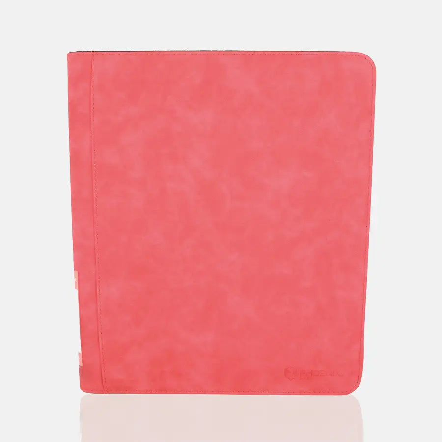 Portfolio TopLoader texture velours Rouge 360 pochettes - Phoenix Shield