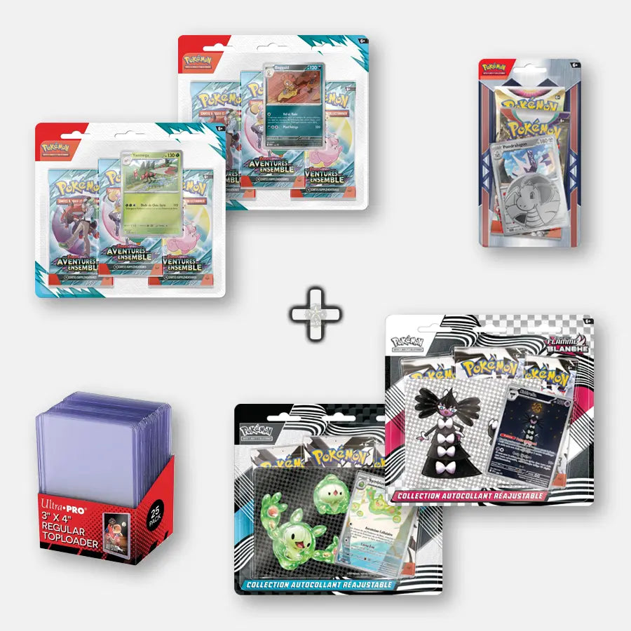 Pokemon Pack EV10.5 - Tripack + Pondralugon + EV9 + Top