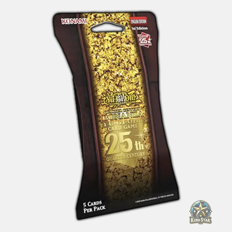 Yu-Gi-Oh Booster sous blister La Bonanza du Quart de Siècle (RA03)