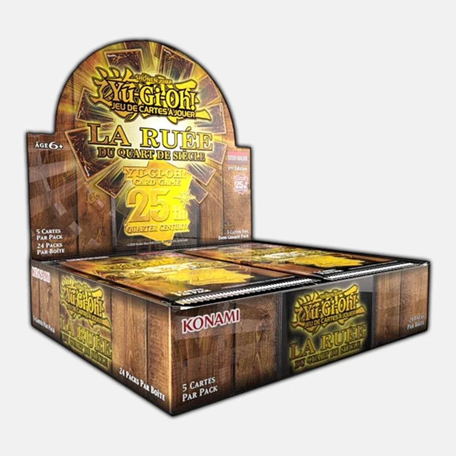 Yu-Gi-Oh Display La Ruée du Quart de Siècle
