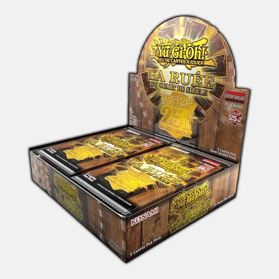 Yu-Gi-Oh Display La Ruée du Quart de Siècle