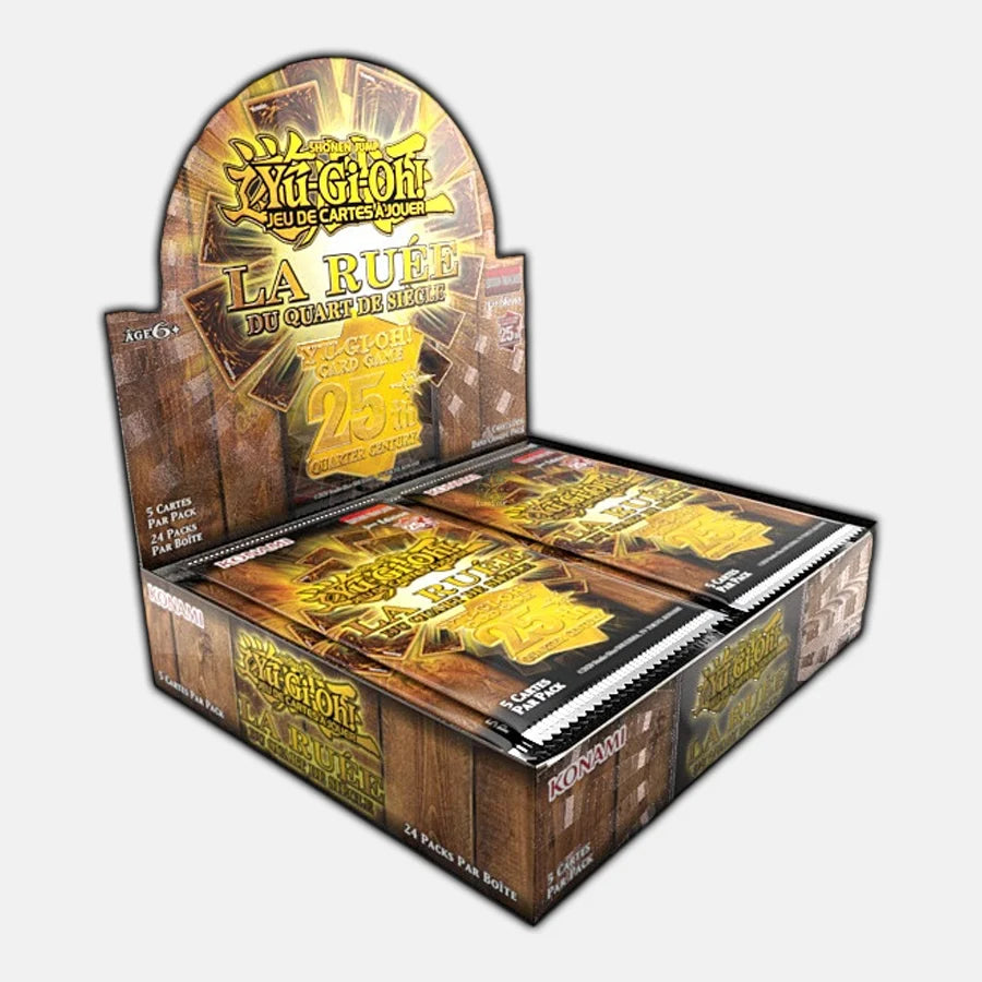 Yu-Gi-Oh Display La Ruée du Quart de Siècle (RA04)