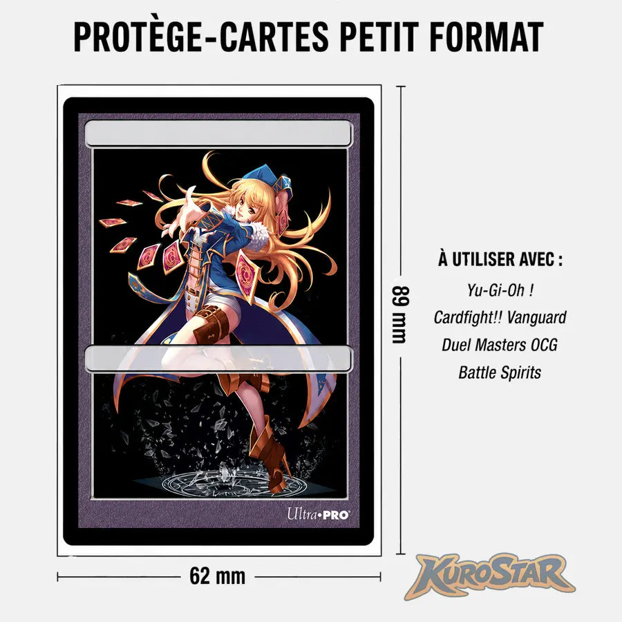 Paquet 60 Sleeves Orange Deck Protector pour cartes Yu-Gi-Oh - Ultra Pro