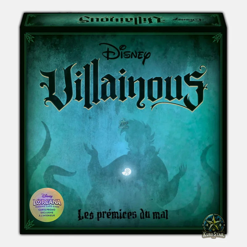 Coffret Disney Villainous : Les Prémices du mal + 1 carte Lorcana exclusive