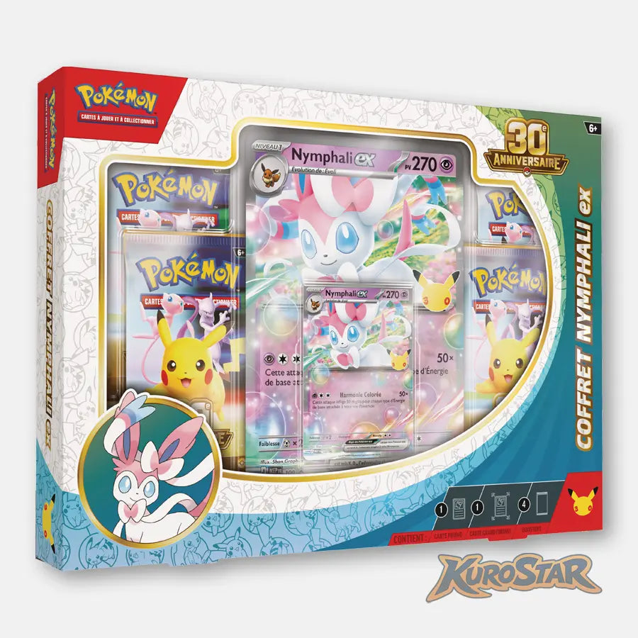 [PRECO] Pokemon Coffret Nymphali 30ans