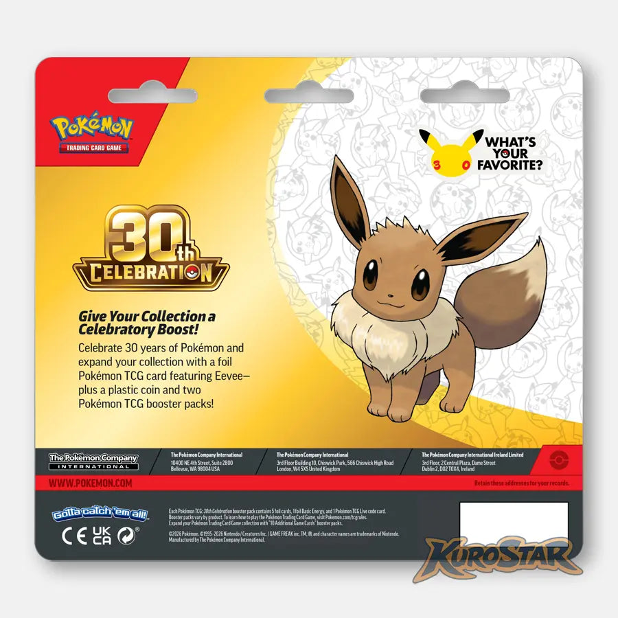 DuoPack 30e Anniversaire : Evoli