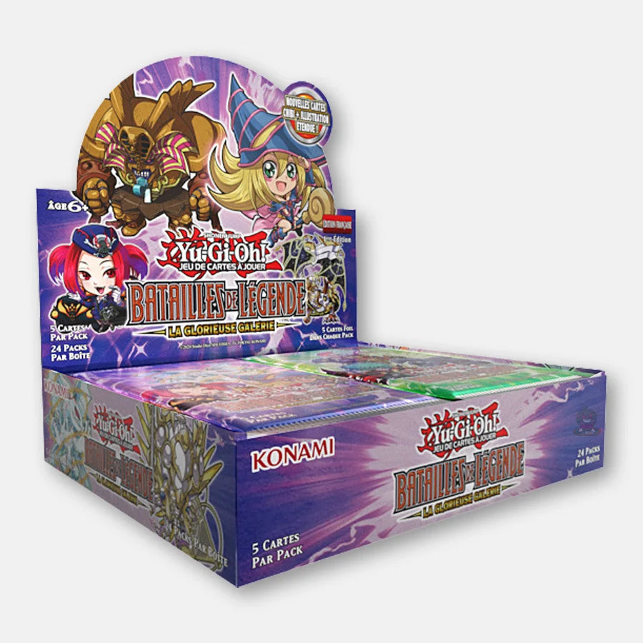 Yu-Gi-Oh Display Batailles de Légende: La Glorieuse Galerie (BLGG)