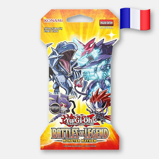 [PRECO] Yu-Gi-Oh Booster sous blister Batlles Of Legend: Monster Mayhem
