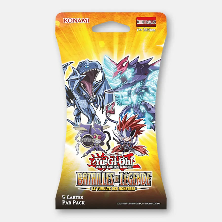 Yu-Gi-Oh Booster sous blister Batailles de Légende : Le Tumulte des Monstres (BLMM)