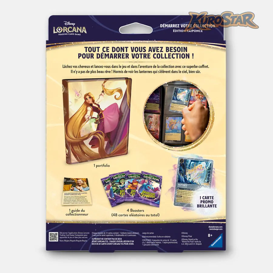 [PRECO] Lorcana Coffret Démarrez votre collection Raiponce Chapitre 13 Invasion Epineuse
